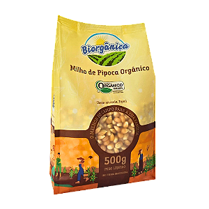 Pipoca Orgânica Biorgânica 500 g