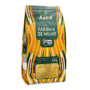 Farinha de Milho (Fubá) Orgânica Korin 500 g