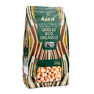 Grão de Bico Orgânico Korin 500 g