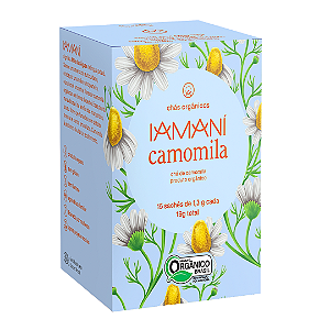 Chá de Camomila Orgânico Iamaní 15 Sachês