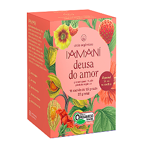 Chá Orgânico Deusa do Amor Iamaní 15 Sachês