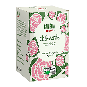 Chá Verde Camélia Òdòdó Orgânico Iamaní 15 Sachês