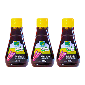 Kit 3 Melado Orgânico Coopernatural Bisnaga 250 g