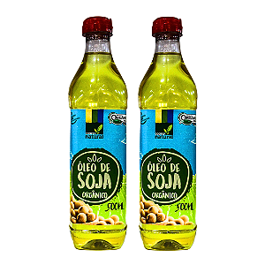 Kit 2 Óleo De Soja Orgânico Coopernatural 500 ml