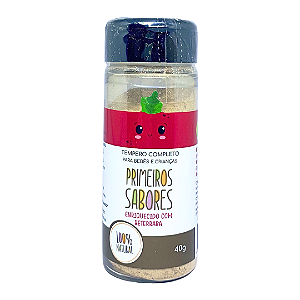 Tempero Primeiros Sabores Natural Enriquecido com Beterraba Terra Amor 40 g