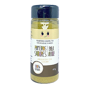 Tempero PrimeiroS Sabores Natural Para Arroz Amor Terra Amor 40 g