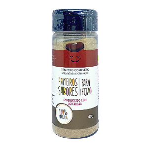 Tempero Primeiros Sabores Natural Para Feijão Terra Amor 40 g