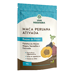 Maca Peruana Ativada Raízes de Poder Viva Regenera 60 g