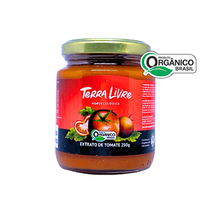 Extrato de Tomate Orgânico Terra Livre 250 g