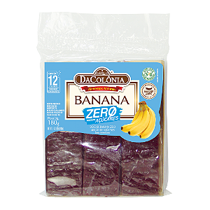 Banana Zero Adição de Açúcar DaColônia 180 g