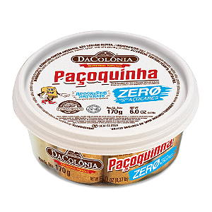 Paçoquinha Rolha Zero Adição de Açúcar DaColônia 170 g