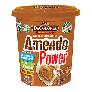 Pasta de Amendoim Amendo Power Doce de Leite DaColônia 450 g