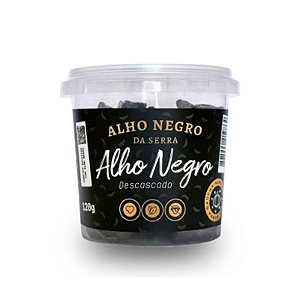 Alho Negro Descascado Alho Negro da Serra Pote 120g