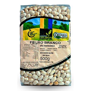 Feijão Branco Orgânico À Vácuo Coopernatural 500 g