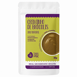Creme de Brócolis 100% Natural Terra Amor 30g