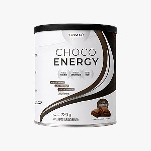 Choco Energy Sabor Chocolate Zero Açúcar 100% Você 220g