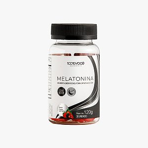 Melatonina Gummy Goma Sabor Frutas Vermelhas 30 Un Zero Açúcar 100% Você