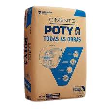 Cimento Poty Todas as Obras 50kg - Valor no pix ou dinheiro