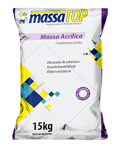 MASSA ACRILICA MASSATOP 15KG