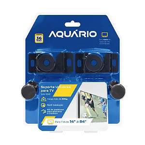 SUPORTE TV 14/84 UNIVERSAL AQUARIO