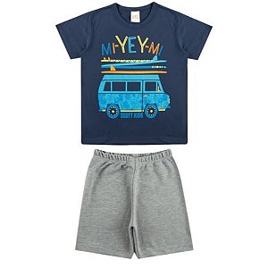 CONJUNTO INFANTIL MENINO ESTAMPA KOMBI