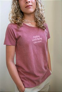 Camiseta Estonada Terracota Inspiration 1