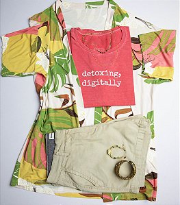 Camiseta Estonada Vermelha M T-shirt Inspiration 5