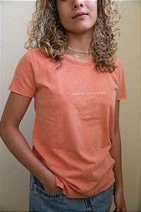 Camiseta Estonada Terracota P T-shirt Inspiration 6