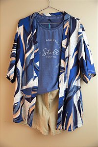 Kimono  Feminino Estampado Confidence 3