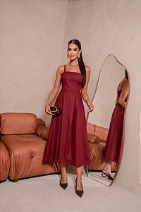 Vestido Midi Gratidão Algodão