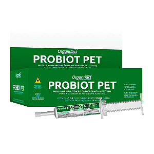Suplemento Vitamínico Probiotic Pet Organnact 13 ml