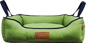 Cama Fabrica Pet Linho Verde M