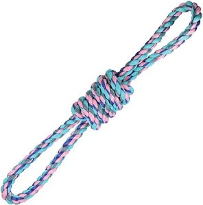 Brinquedo Mordedor Corda 8 Twisted Pastel para Cães