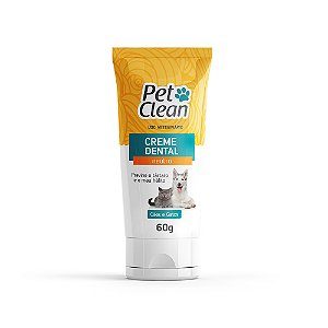 Creme Dental Pet Clean Neutro para Cães e Gatos 60g