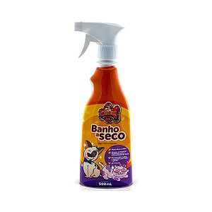 Spray Banho a Seco para Cães e Gatos 500ml CatDog