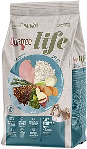 Ração Quatree Life Frango e Arroz Cães Adultos Raças Pequenas