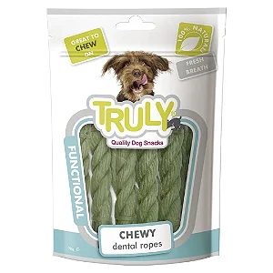 Petisco para Cachorro Truly Functional Cordas Dentais 95g