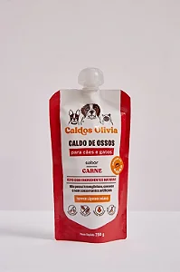 Caldo de Ossos 250 Ml Caldinho da Olivia