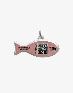 Pingente QR Code Peixe U