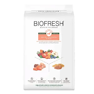 Ração Biofresh Cães Adultos Raças Pequenas e Minis Mix Carnes