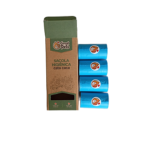 Kit Cata Caca com 4 unidades Azul