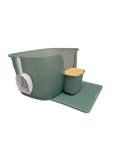 Sanitário Para Gatos Maracanã Great Pets Verde