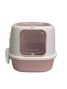 Sanitário Para Gatos Rooftop Great Pets - Rosa