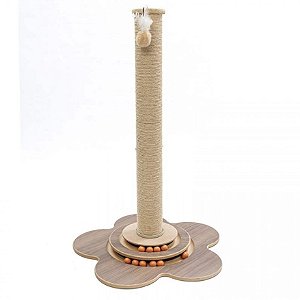 Arranhador Jundu Tam P Gatos Bege - São Pet