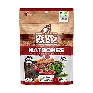 Petisco Natbones Natural Farm Carne 340 g