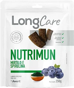 Petisco Funcional Avert LongCare Nutrimun Mirtilo e Spirulina para Cães