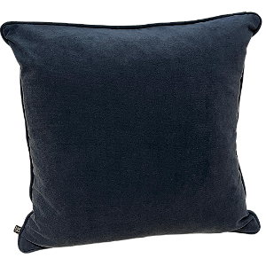 Capa De Almofada Veludo Azul Escuro