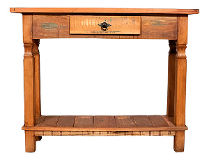 Aparador Rústico em Madeira Maciça Reflorestamento com Tinta