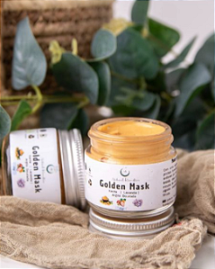 Máscara Dourada Facial