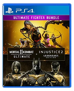 Mortal Kombat 11 Ultimate + Injustice 2 Leg Bundle - Ps4